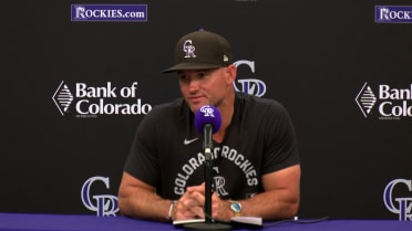 Warren Schaeffer discusses momentum in Rockies' loss