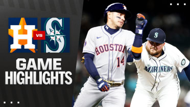 Astros vs. Mariners Highlights