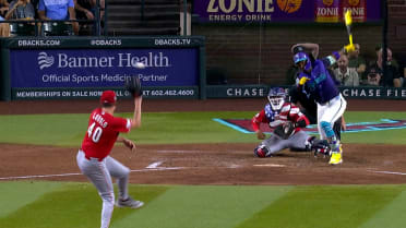 Geraldo Perdomo's RBI single 