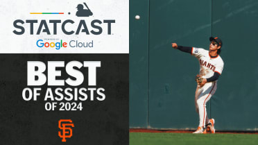 Giants' Top 5 outfield assists of 2024