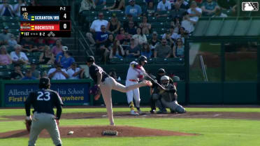 Robert Hassell III's leadoff homer 
