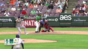 Tyson Lewis singles on a ground ball to left fielder Quinn McDaniel. Esmith Pineda scores. Peyton Stovall to 3rd.