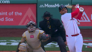 1er HR de Willson Contreras como Red Sox