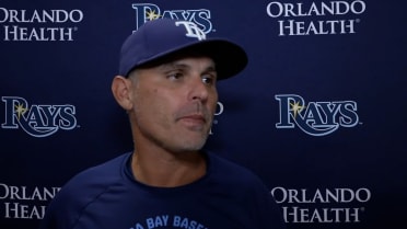 Kevin Cash discusses the Rays' 6-3 win
