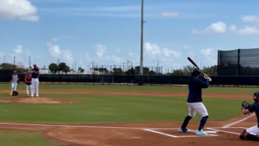 Hunter Brown tosses bullpen session in camp