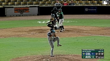 Luis Guanipa singles on a line drive to second baseman Connor Rasmussen. Cooper McMurray scores. Caden Merritt to 3rd. Hayden Friese to 2nd.