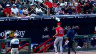 P.J. Labriola exits with an apparent injury