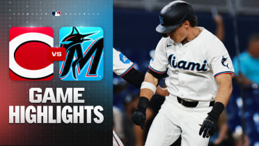 Griffin Conine hits a two-run homer in Marlins' win