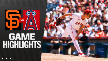Giants vs. Angels Highlights