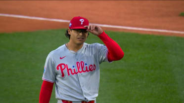 Jesús Luzardo strikes out Andruw Monasterio