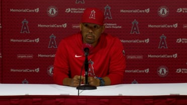 Kurt Suzuki discusses the Angels' 9-3 loss