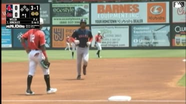Justin Gonzales' leadoff home run