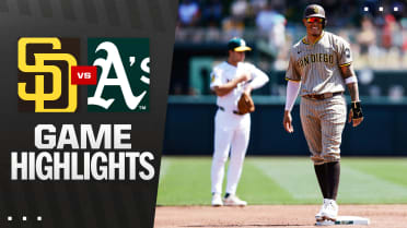 Padres vs. Athletics Highlights