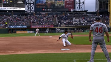 Miguel Vargas' great stop for first out of game