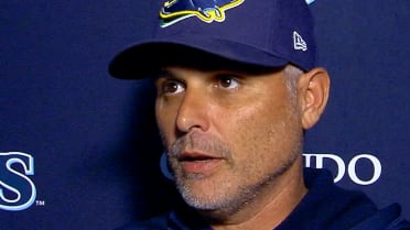 Kevin Cash discusses the Rays' 8-5 win