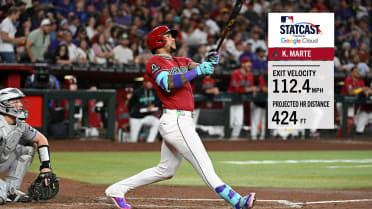 Ketel Marte crushes 424-ft. home run vs. Rockies