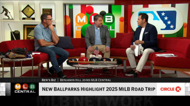 Ben Hill's road trip to new Minor League ballparks 