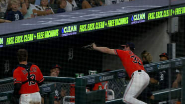 Colt Keith's awesome catch in foul territory