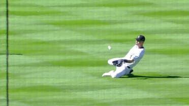 Brenton Doyle's sliding grab 