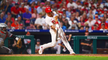 J.T. Realmuto's infield hit confirmed by review