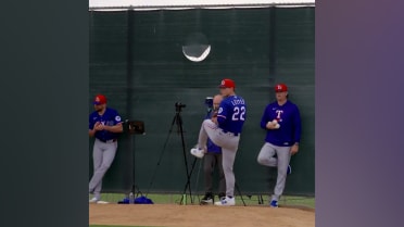 Jack Leiter throws off mound ahead of Spring Training