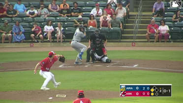 Druw Jones homers (6) on a fly ball to center field. Jansel Luis scores.