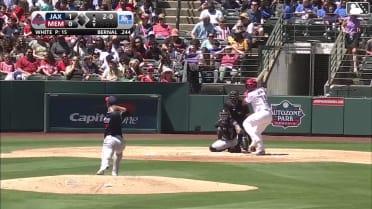 Leo Bernal swats fourth Triple-A homer