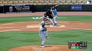 Yolfran Castillo homers (4) on a line drive to left field.