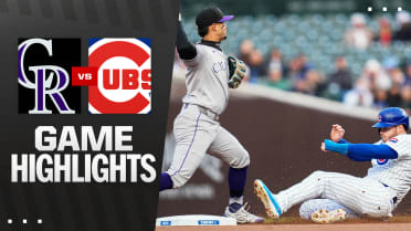 Rockies vs. Cubs Highlights