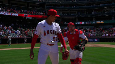 Samy Natera Jr.'s first career save 
