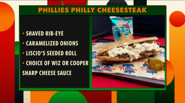 MLB Central samples "Phillies Philly Cheesesteak"