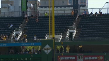 Spencer Horwitz's foul ball confirmed after review