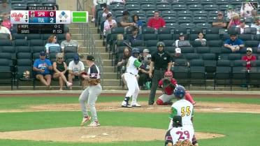 Zyhir Hope's first multihomer game of the year