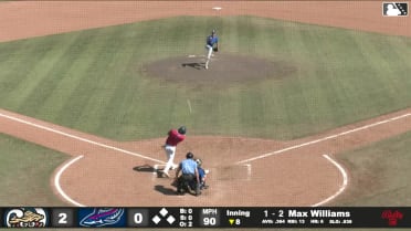 Dillon Lewis homers (18) on a fly ball to center field.
