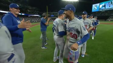 Dodgers clinch the NL West
