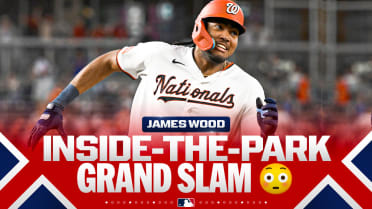 ¡James Wood pega grand slam dentro del parque!