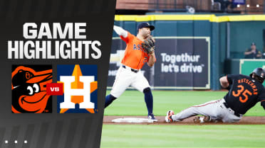 Orioles vs. Astros Highlights