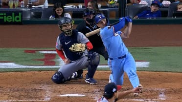 Wyatt Langford's solo home run (2)