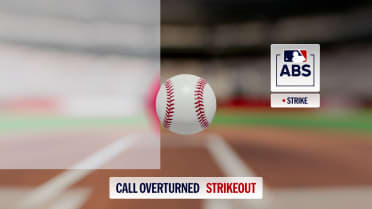 Clay Holmes K's Addison Barger after ABS challenge