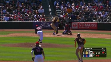Bryce Johnson's RBI single