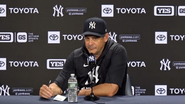 Aaron Boone on win, Jazz Chisholm Jr., more