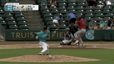 Luke Bell In play, run(s) to Cooper Pratt