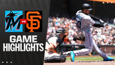 Marlins vs. Giants Highlights