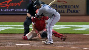 Nick Fortes' hit-by-pitch confirmed 