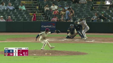 Walker Janek homers (5) on a fly ball to left field. Kenni Gomez scores.