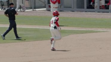 Cam Collier's solo home run 