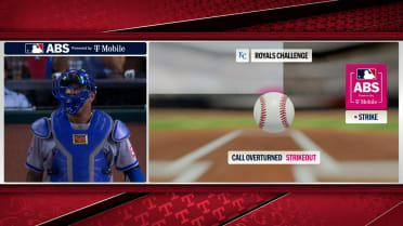 Called ball overturned after ABS challenge