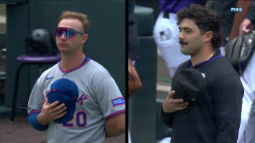Pete Alonso celebrates victory in standoff with Agnos