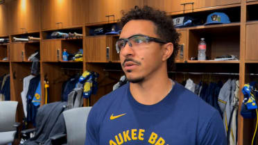 David Hamilton talks being traded to the Brewers