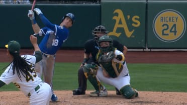 Mike Yastrzemski batea su 2do jonrón